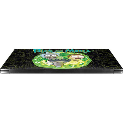 Adult Swim Rick and Morty Portal Travel Dell XPS Skin